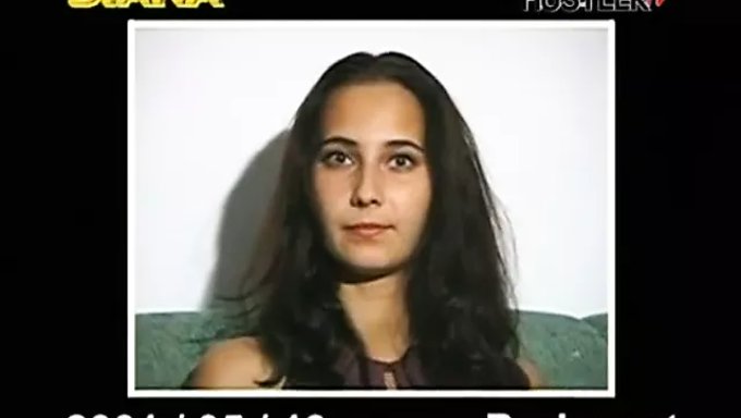 Первый Кастинг Патриции Даймонд, Демонстрирующий Ее Большие Сиськи И Тугую Пизду.