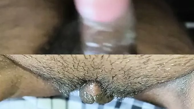 Индийская Пара Жестко Играет С Задницей И Крупным Планом.